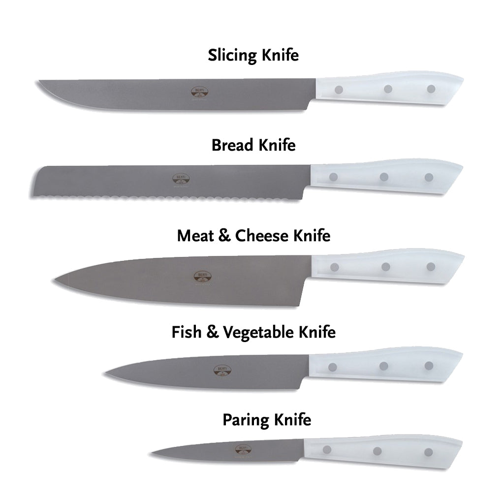 Kitchen Knife Set (Ice)