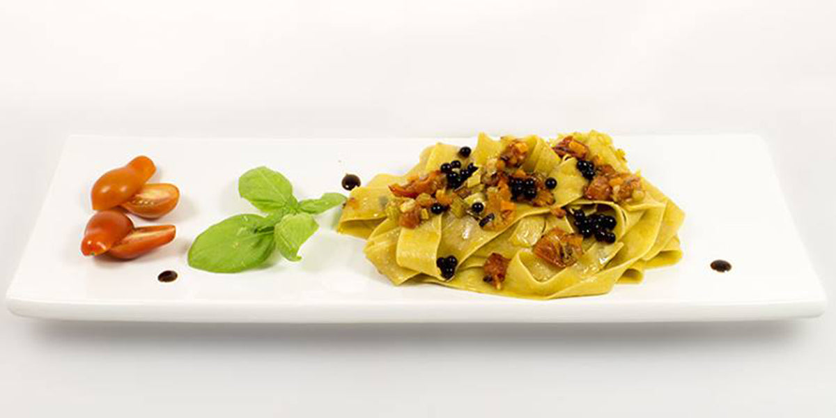 GRANNY'S SPECIAL PAPPARDELLE WITH BALSAMIC VINEGAR