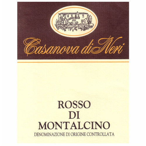 Casanova di Neri Rosso di Montalcino DOC Label