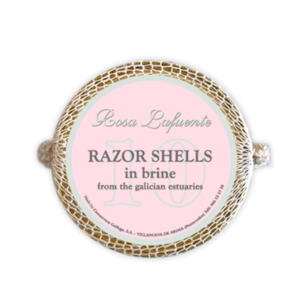 Razor Shell in Brine from Galician Rias (8 pc) by Rosa Lafuente