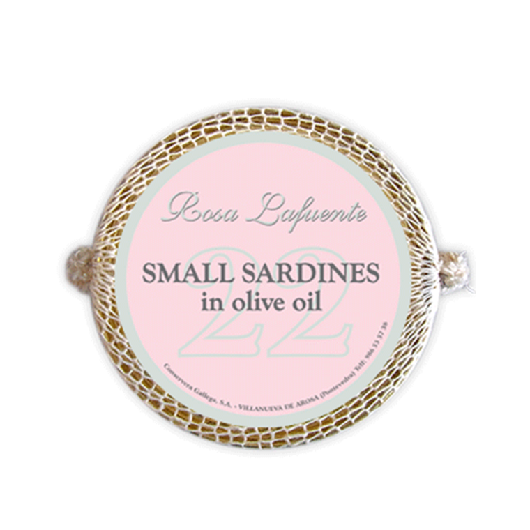 Small Sardines in Olive Oil (22 fillets) by Rosa Lafuente